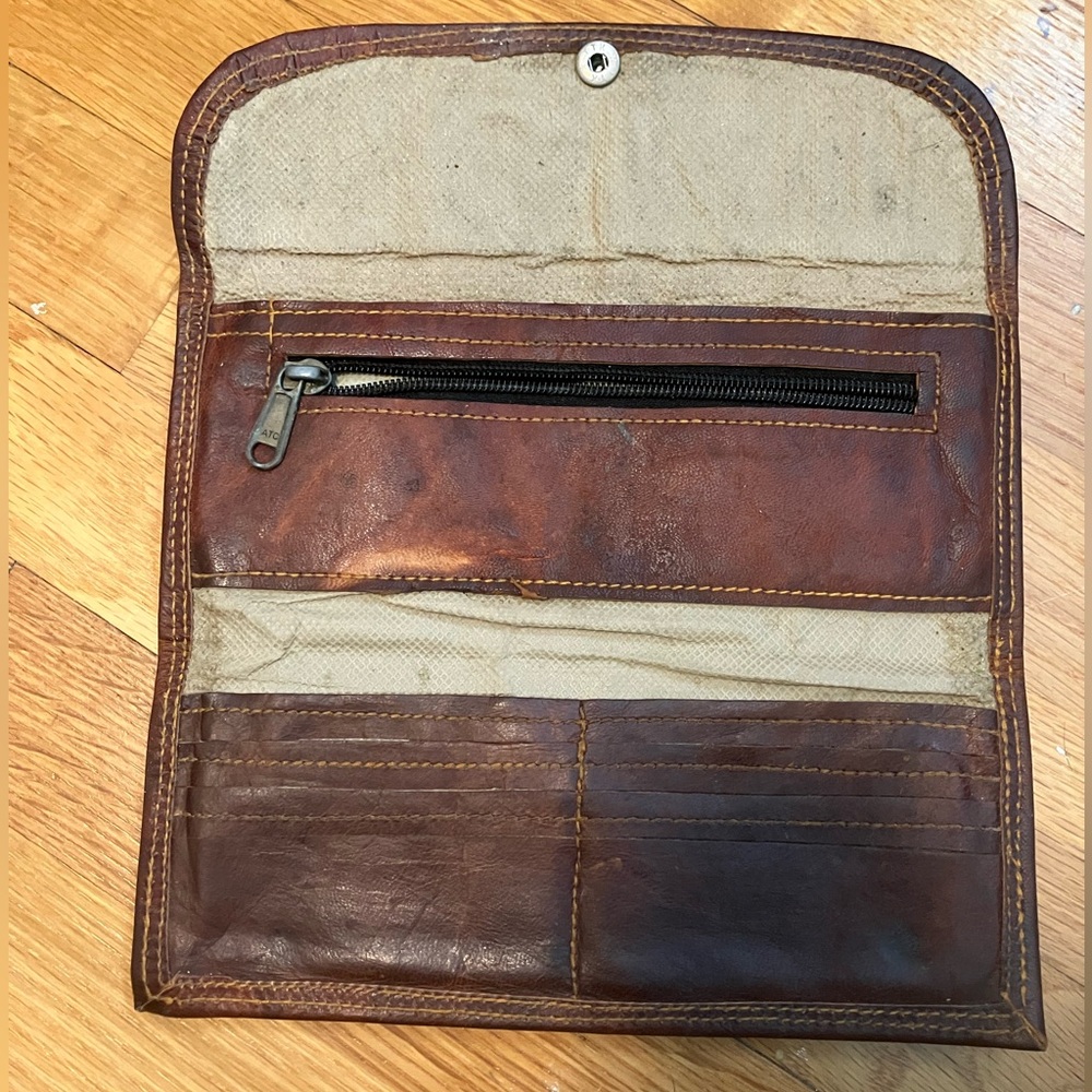 Camel Leather Wallet